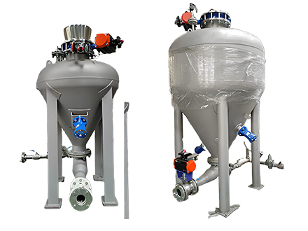 正压气力输送系统,气力输送设备